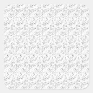 Pegatina Cuadrada diseño de puntos cuarenta y siete