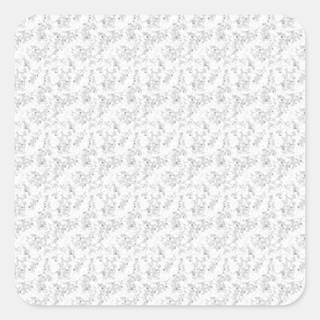 Pegatina Cuadrada diseño de puntos cuarenta y siete (Anverso)