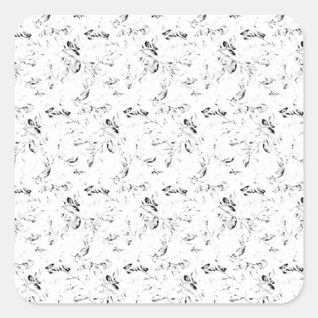 Pegatina Cuadrada diseño de puntos cuarenta y uno (Anverso)