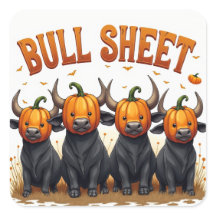 DISEÑO HALLOWEEN DE HOJA DE BULL