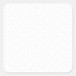 Pegatina Cuadrada diseño vertical Treinta y tres