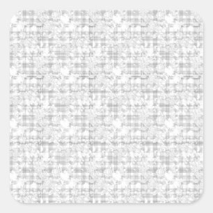 Pegatina Cuadrada diseño vertical Veintisiete