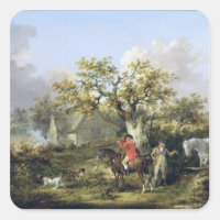 Disparo de perdiz (aceite sobre lienzo)