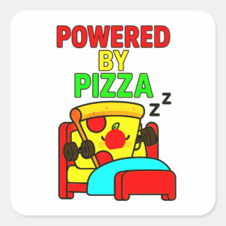 Pegatina Cuadrada Divertido