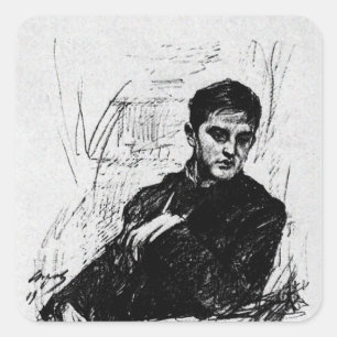 Pegatina Cuadrada Dmitry Filosofov