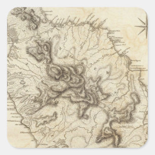 Pegatina Cuadrada Dominica
