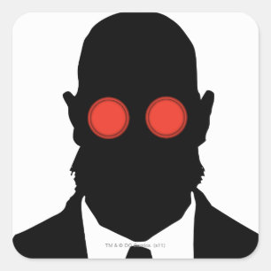 Pegatina Cuadrada Dr. Hugo Strange Silo
