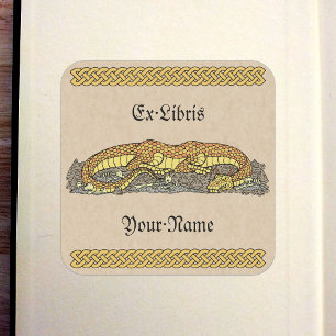 Pegatina Cuadrada Drenaje de fuego en la placa de reserva