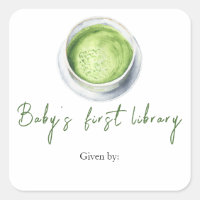 Ducha Matcha Latte Baby - la primera biblioteca de