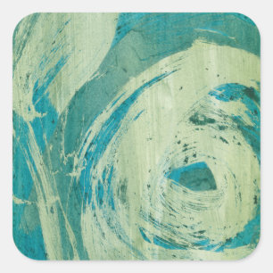 Pegatina Cuadrada Duchas de abril II