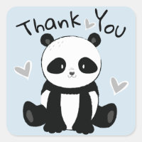 Dulce Sitting Panda Bear Gracias