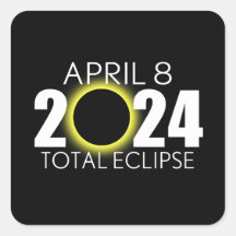 Eclipse solar total - 8 de abril de 2024 - Diseño