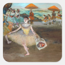 Edgar Degas - Bailarina con Bouquet, inclinándose