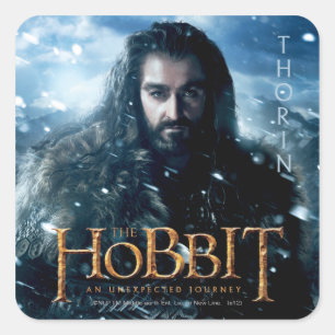 Pegatina Cuadrada Edición limitada: THORIN OAKENSHIELD™