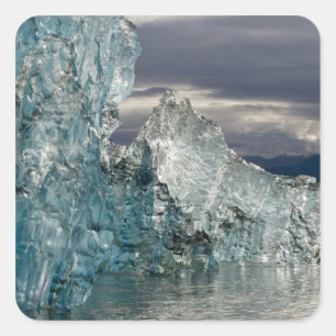 Pegatina Cuadrada EE.UU., Alaska, Bosque Nacional Tongass, Tracy 3