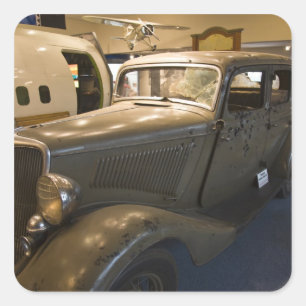 Pegatina Cuadrada EE.UU., California, San Diego. Parque Balboa, San