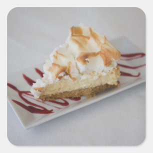 Pegatina Cuadrada EE.UU., Florida Panhandle, Seaside, key