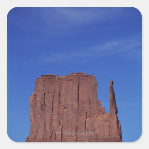 Pegatina Cuadrada EE.UU., Utah, Monument Valley, Monumento Nacional,