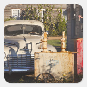 Pegatina Cuadrada EEUU, Mississippi, Jackson. Mississippi