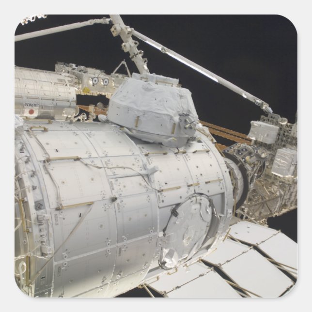 Pegatina Cuadrada El adaptador de acoplamiento a presión 3 (Anverso)