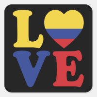 El amor de la bandera de Colombia fría