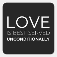 El Amor Se Sirve Mejor Incondicionalmente