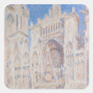 Pegatina Cuadrada El arte impresionista de Claude Monet