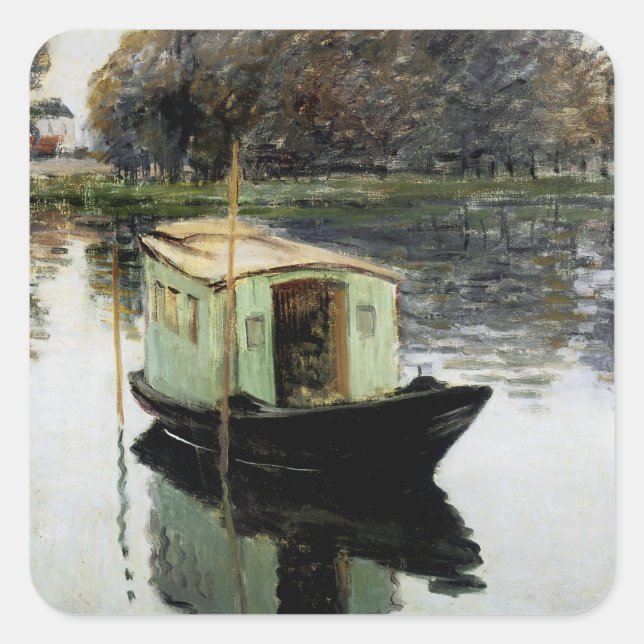 Pegatina Cuadrada El Bote Studio (Anverso)