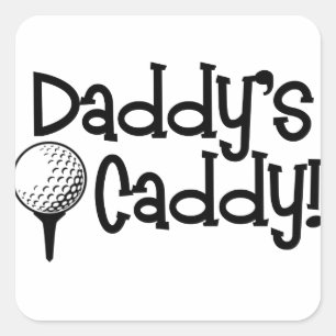 Pegatina Cuadrada El Caddy de Papi