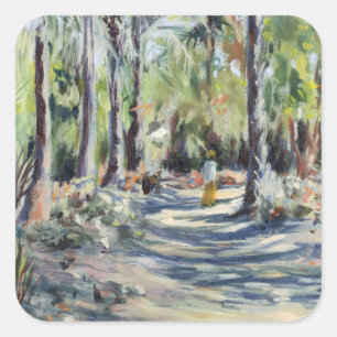 Pegatina Cuadrada El camino de Bush 2005