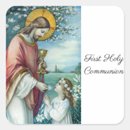 Pegatina Cuadrada El cielo en nuestro alma