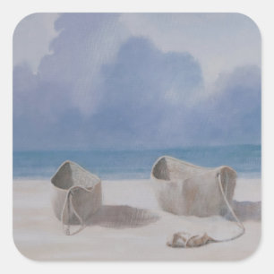 Pegatina Cuadrada El cobertizo Kilifi 2012 de los pescadores