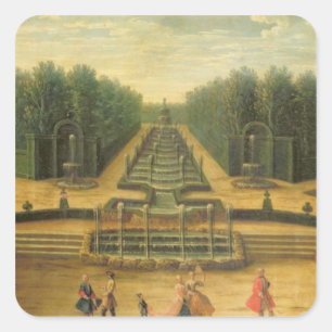 Pegatina Cuadrada El d'Eau del teatro en Versalles