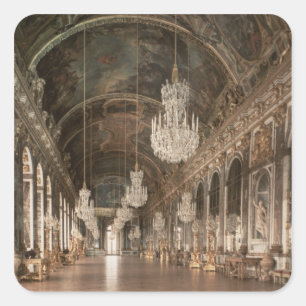 Pegatina Cuadrada El DES Glaces 1678-84 de Galerie