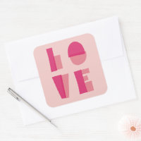 El día de San Valentín de tipografía de amor moder