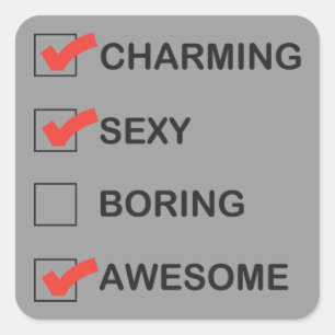 Pegatina Cuadrada El encantar