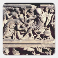 El envío de un bárbaro a un romano