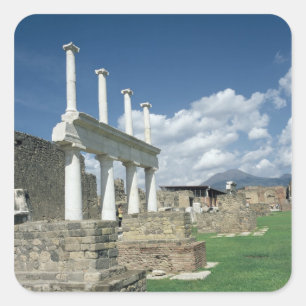 Pegatina Cuadrada El foro