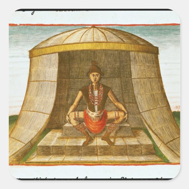 Pegatina Cuadrada El Idol Kiwasa (Anverso)