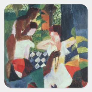 Pegatina Cuadrada El joyero turco