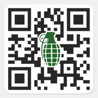 Pegatina Cuadrada El juego