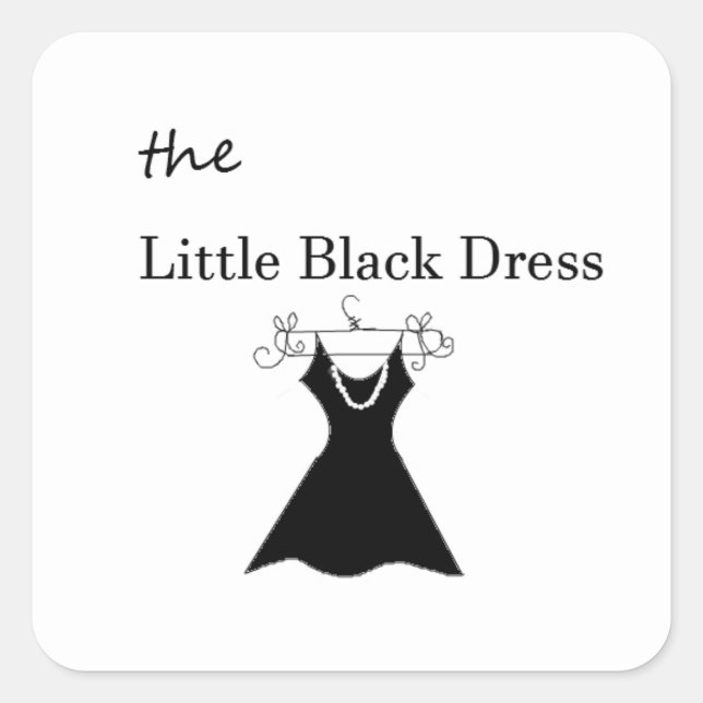 Pegatina Cuadrada El LBD Todo Importante (Anverso)