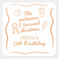 El otoño en que cumplí trece Cumpleaños de otoño