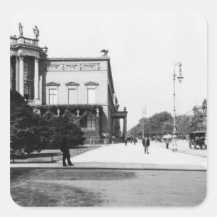 Pegatina Cuadrada El palacio de Wilhelm I