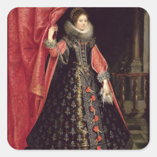 Pegatina Cuadrada El retrato supuso ser Henrietta Maria de