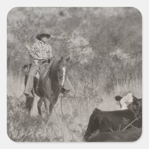 Pegatina Cuadrada El Roper