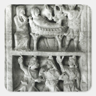 Pegatina Cuadrada El Sarcófago de la Natividad