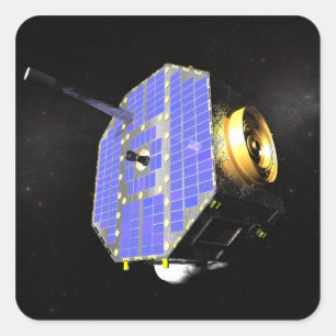 Pegatina Cuadrada El satélite Interstellar Boundary Explorer