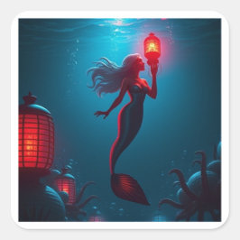 Pegatina Cuadrada El "SIREN"