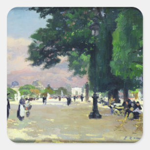 Pegatina Cuadrada El Tuileries